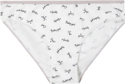 Трусы детские Mark Formelle 417742 (р.134/140-68, слова на светло-молочном)