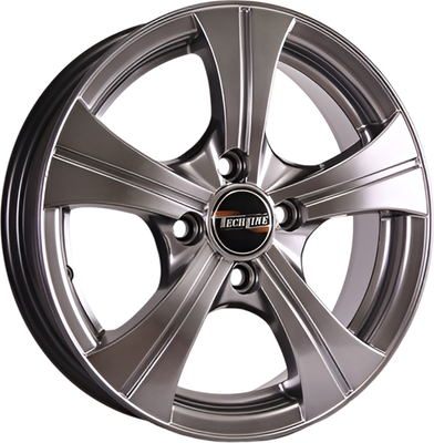 Литой диск TechLine 410 14x5.5" 4x100мм DIA 67.1мм ET 43мм HB