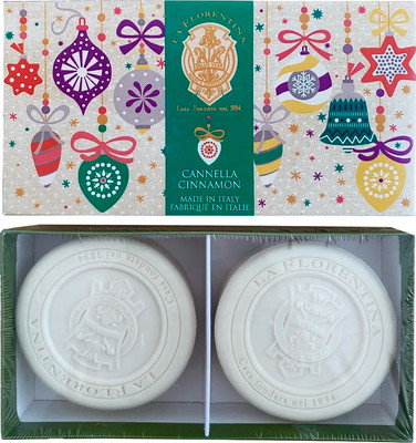 Набор мыла La Florentina Xmas Пряная Корица (2x115г)