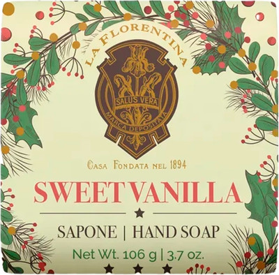 Мыло твердое La Florentina Xmas Серия 106 Сладкая Ваниль (106г)
