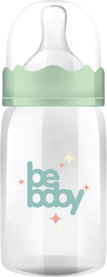 Бутылочка для кормления Be Baby Антиколиковая / R-06B/125 (125мл, в ассортименте)