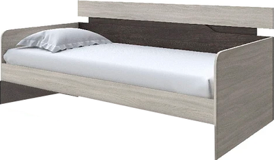 Кровать-тахта Proson Milton 120x200 (ясень шимо светлый/дуб кантербери)