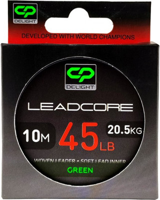 Лидкор рыболовный Carp Pro Delight 45lb / CP4945 (зеленый)