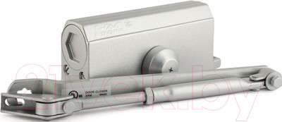 Доводчик с рычагом Нора-М №3S малый (серебристый)