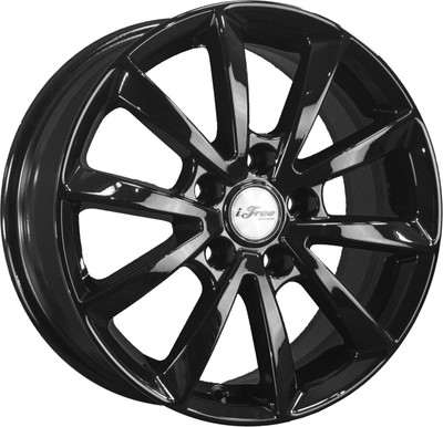 Литой диск iFree Скайрим (КС907) 16x6.5" 5x114.3мм ET 43мм DIA 67.1мм BK
