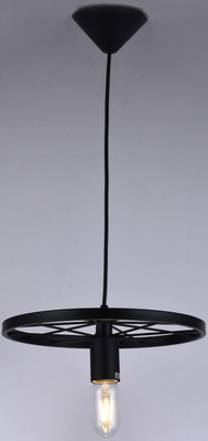 Потолочный светильник AksHome Wheel E27 (черный)