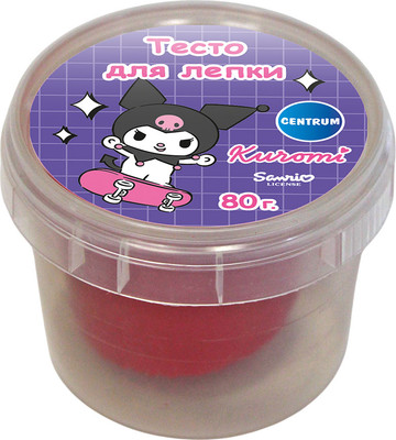 Набор для лепки Centrum Тесто. Куроми / 77916 (красный)