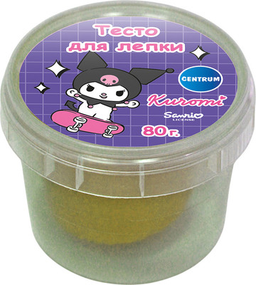 Набор для лепки Centrum Тесто. Куроми / 77950 (желтый)