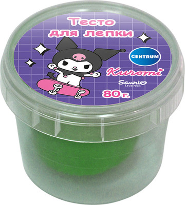 Набор для лепки Centrum Тесто. Куроми / 77951 (светло-зеленый)
