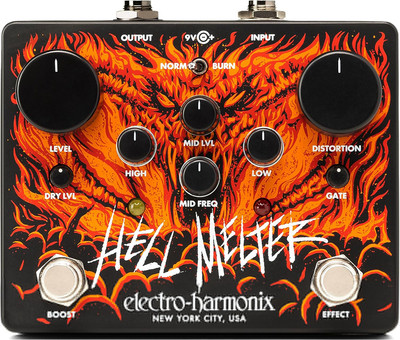Педаль электрогитарная Electro-Harmonix Hell Melter
