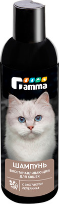 Шампунь для животных Gamma Восстанавливающий с экстрактом репейника / 20592011
