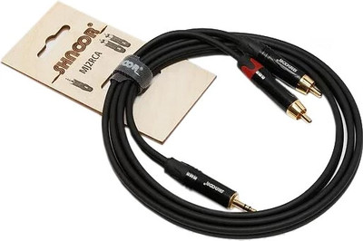 Кабель Shnoor MJ2RCA-2m (2м)