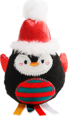 Игрушка для кошек Gigwi Tales Пингвин с ленточками / 85103