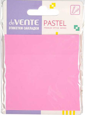 Блок для записей deVente Pastel / 2011434 (розовый)