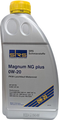Моторное масло SRS Magnum NG Plus 0W20 (1л)