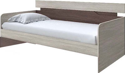 Кровать-тахта Proson Milton 120x200 (ясень шимо светлый/ясень шимо темный)