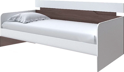 Кровать-тахта Proson Milton 80x190 (белый/ясень шимо темный)