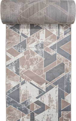 Ковровая дорожка Merinos Sierra F354-STAN-BEIGE-BLUE (1х30)