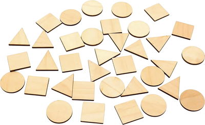 Касса счетных материалов Smile Decor Кружочки / 2070015 (36шт)