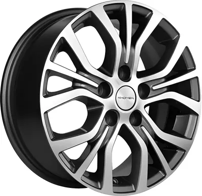 Литой диск Khomen KHW1608 Changan CS35 Plus 16x6.5" 5x110мм DIA 63.3мм ET 46мм (Gray FP)