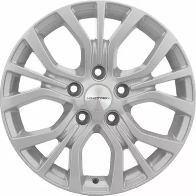 Литой диск Khomen KHW1608 Huyndai/Mazda 16x6.5" 5x114.3мм DIA 67.1мм ET 45мм (F-Silver)