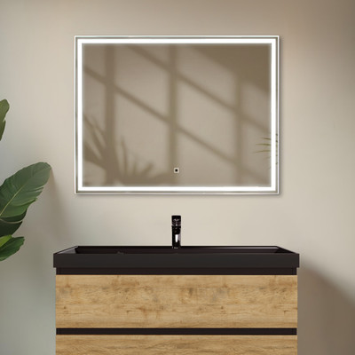 Зеркало Silver Mirrors Ливия 100x80 2.1 / LED-00002999