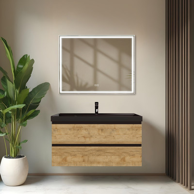 Зеркало Silver Mirrors Ливия 100x80 2.2 / LED-00003000