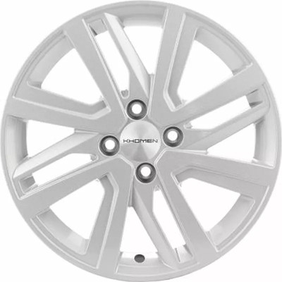 Литой диск Khomen KHW1609 Vesta/Largus 16x6" 4x100мм DIA 60.1мм ET 50мм F-Silver