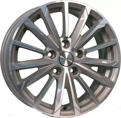 Литой диск Khomen KHW1611 Huyndai/Kia 16x6.5" 5x114.3мм DIA 67.1мм ET 44мм (F-Silver FP)