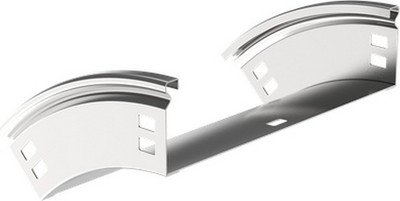 Угол для кабельного лотка IEK Esca 45 градусов / CPV41-0-45-050-300