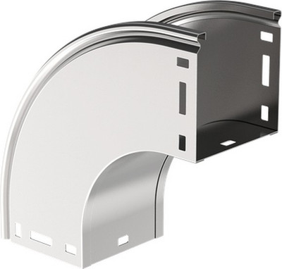 Угол для кабельного лотка IEK Esca 90 градусов / CPV41-0-90-100-150