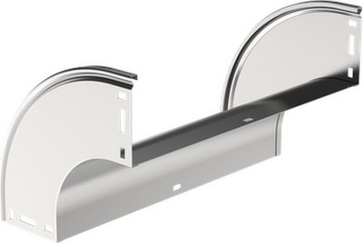 Угол для кабельного лотка IEK Esca 90 градусов / CPV41-0-90-050-400