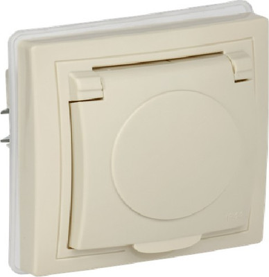 Розетка IEK Kvarta KV-R16-16-44-K33 (кремовый)
