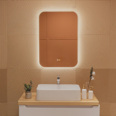 Зеркало Silver Mirrors Паллада 55x80 2.2 / LED-00003004