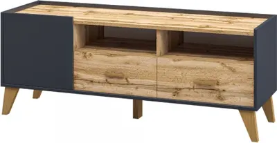 Тумба ELVA Нодо NEM01T-1D2S-1250/400/550 (02) (дуб вотан/графит)