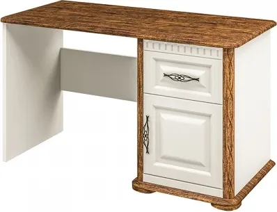 Письменный стол ELVA Лазаро NEM03SP-1D1S-1300/610/750 (26) (крем/дуб кантри)