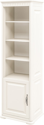 Стеллаж ELVA Лазаро NEM03HS-1D-640/480/2000 (27) (крем)