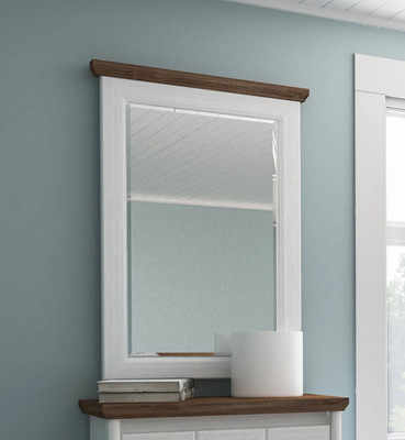 Зеркало ELVA Вилла NEM07ZW-640/50/960 (04) (белый/дуб стирлинг)