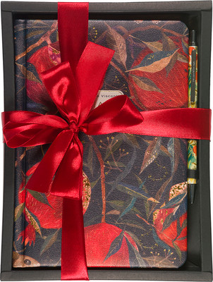 Набор канцелярский подарочный Bruno Visconti Flora. Гранат / 3-744/02-5