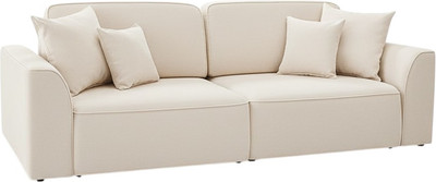 Диван Mio Tesoro Венеция  (велюр светло-бежевый)