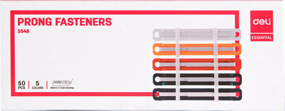 Набор скоросшивателей Deli E5548 (50шт)