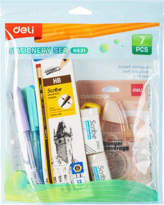 Набор канцелярский Deli H531 (7пр)
