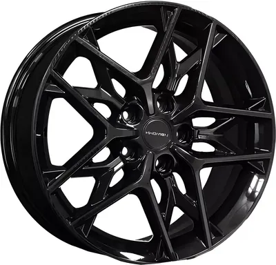 Литой диск Khomen KHW1709 Changan CS35 Plus 17x7" 5x110мм DIA 63.3мм ET 46мм (Black)