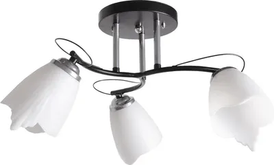 Люстра Lumix 1009/3 (черный/хром)