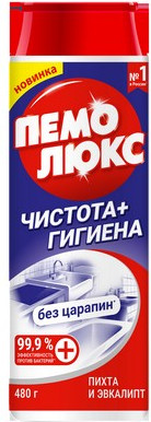 Универсальное чистящее средство Пемолюкс Чистота+Гигиена Пихта и Эвкалипт (480г)