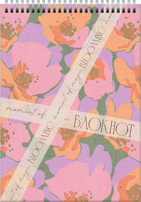 Блокнот Listoff Moment Blooming 2 / БСК560441 (60л)