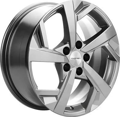 Литой диск Khomen KHW1712 Changan CS35/CS35 Pro 17x7" 5x110мм DIA 63.3мм ET 46мм (Gray)