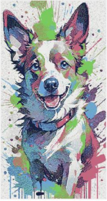 Ковер Витебские ковры pb 12С1-ВИ f8589 a1 (2x1.5)