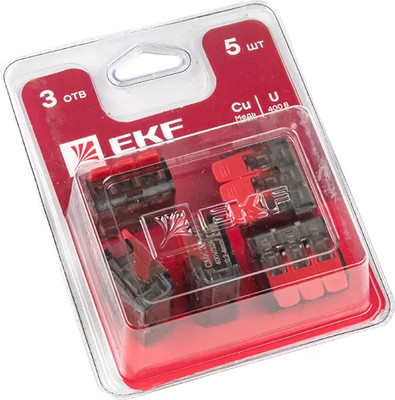 Набор клемм EKF Plc-smk-221-413b (5шт)