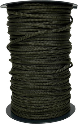 Шнур хозяйственный Мегакорд Паракорд 4мм / 010660 (100м, хаки)